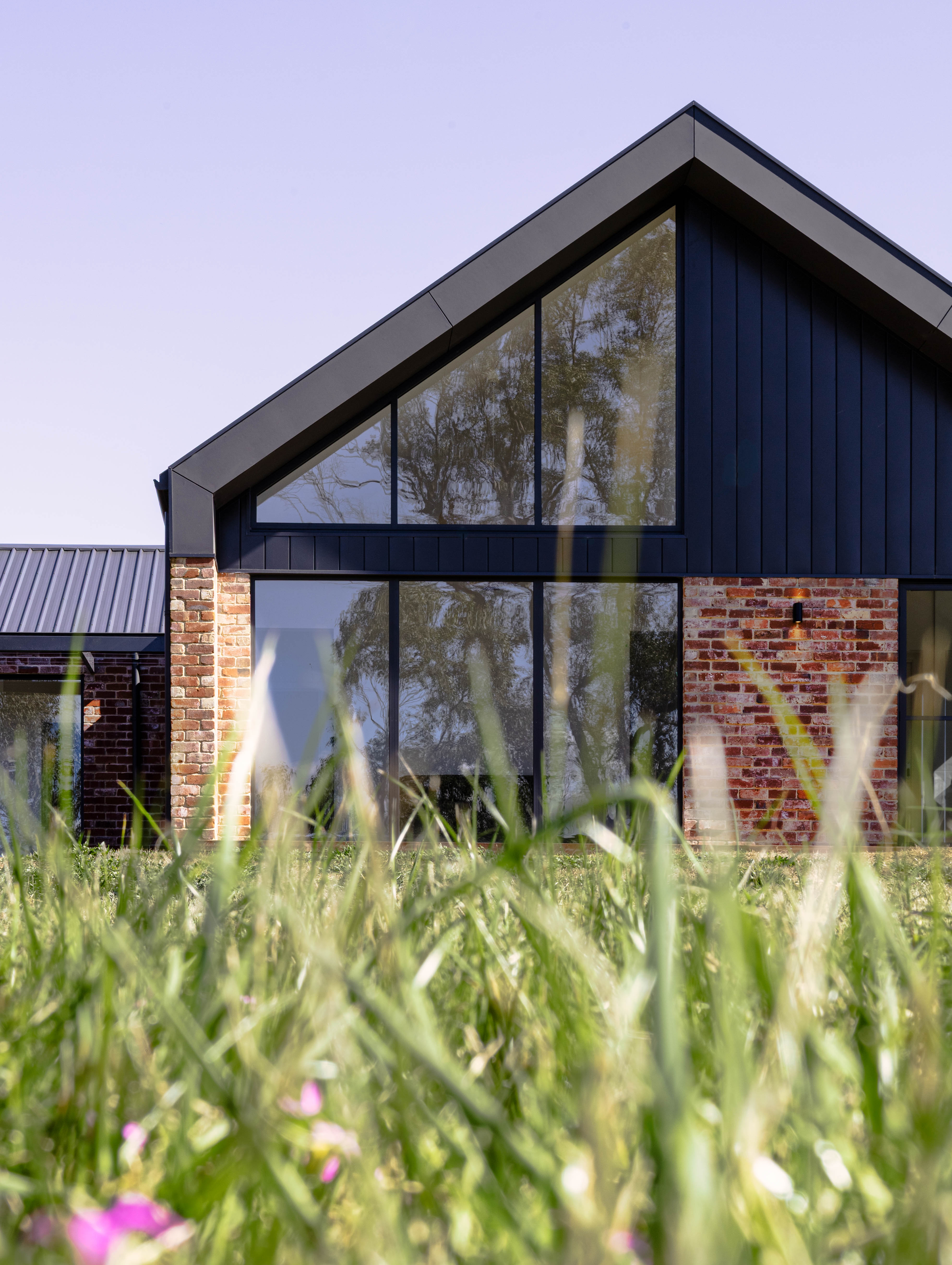 Custom rural home